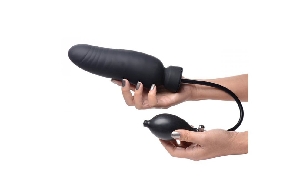 Inflatable Dildo Silicone Dick-Spand