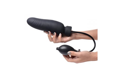 Dick-Spand 19.5 cm Inflatable Dildo Silicone - Comfortable