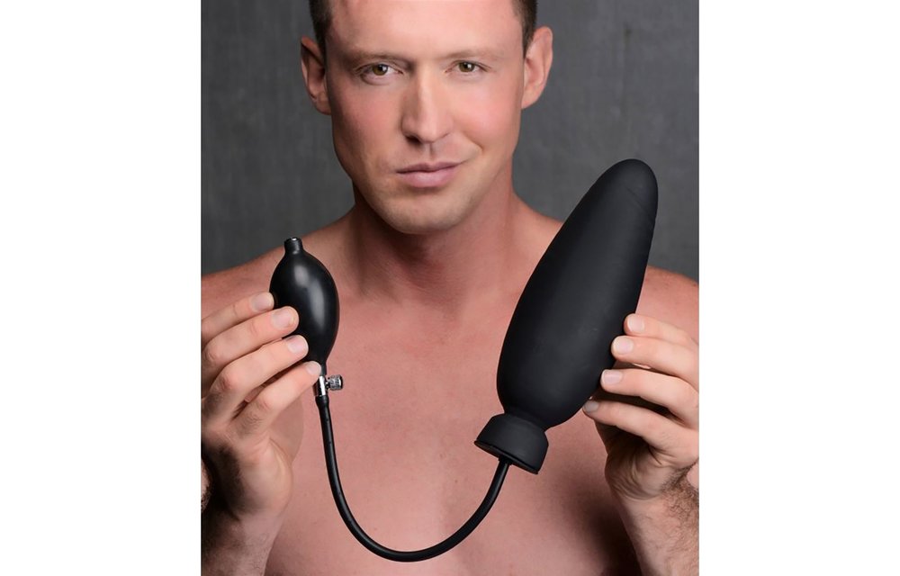 Aufblasbarer Dildo Silikon Dick-Spand