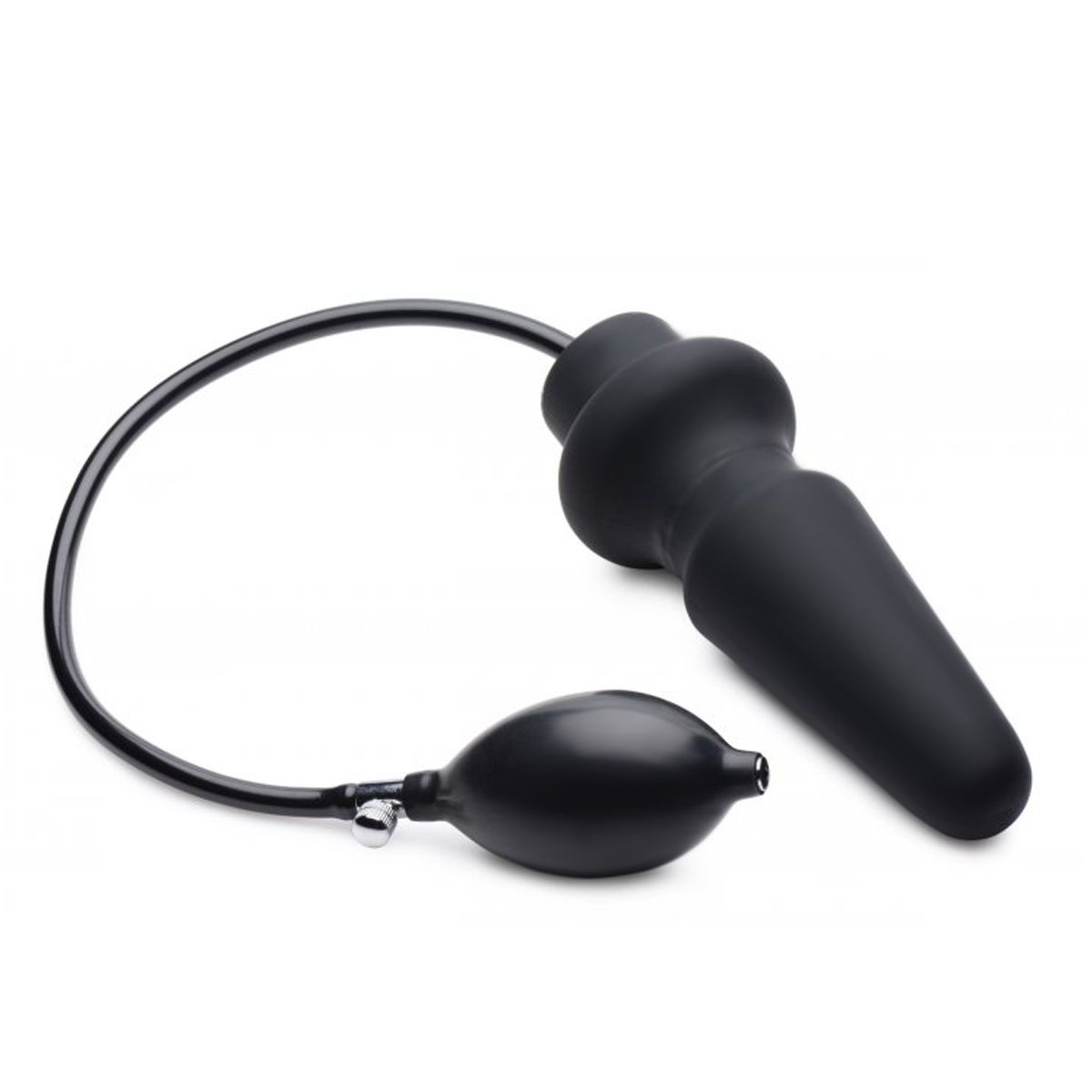 Opblaasbare Buttplug Silicone Ass-Pand Groot