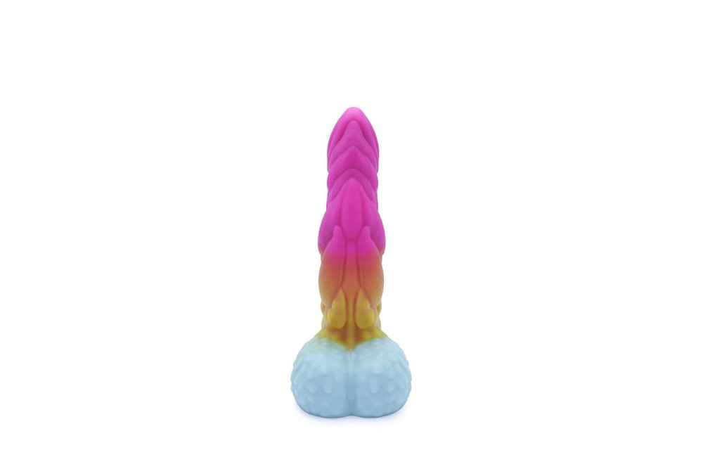 Monstar Fantasy Beast Rainbow dildo 24.5 cm - Medical grade silicone