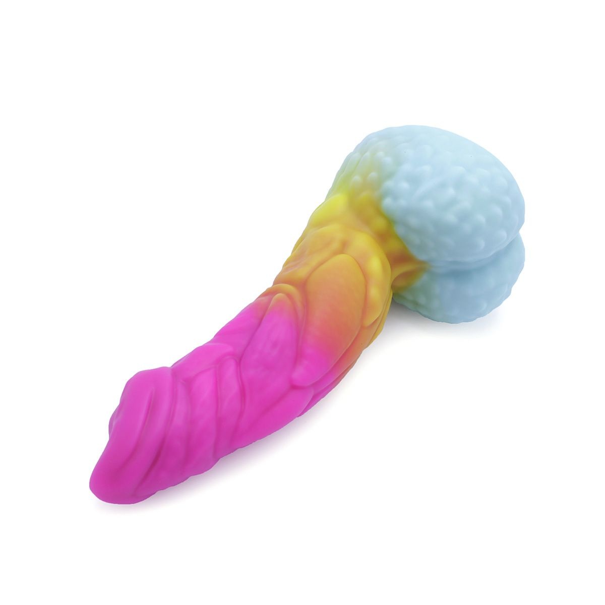 Monstar Fantasy Beast Rainbow dildo 24.5 cm - Medical grade silicone