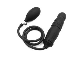 Inflatable Dildo 15 cm | Large Ribbed Rings & Waterproof