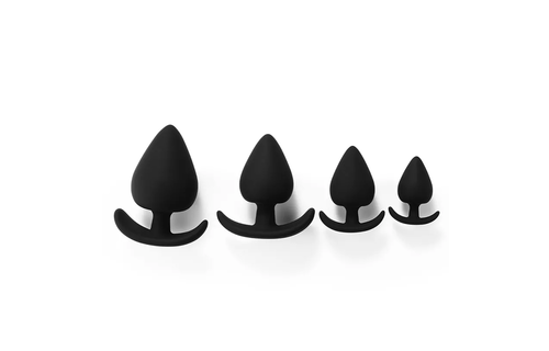 Buttplug Siliconen Starterset 5,3-9,5 cm – Zacht & Beginner