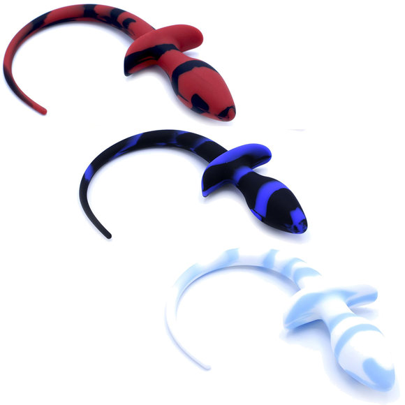 Butt Plug Dog Tail 22.5 cm – Soft Silicone, Waterproof
