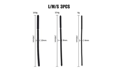 Urethral Sound Set Threaded Silicone