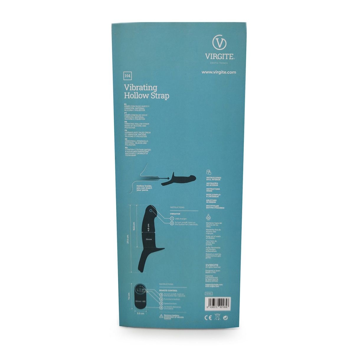 Hollow Strap-On Vibrating Harness | Verstellbar & wiederaufladbar