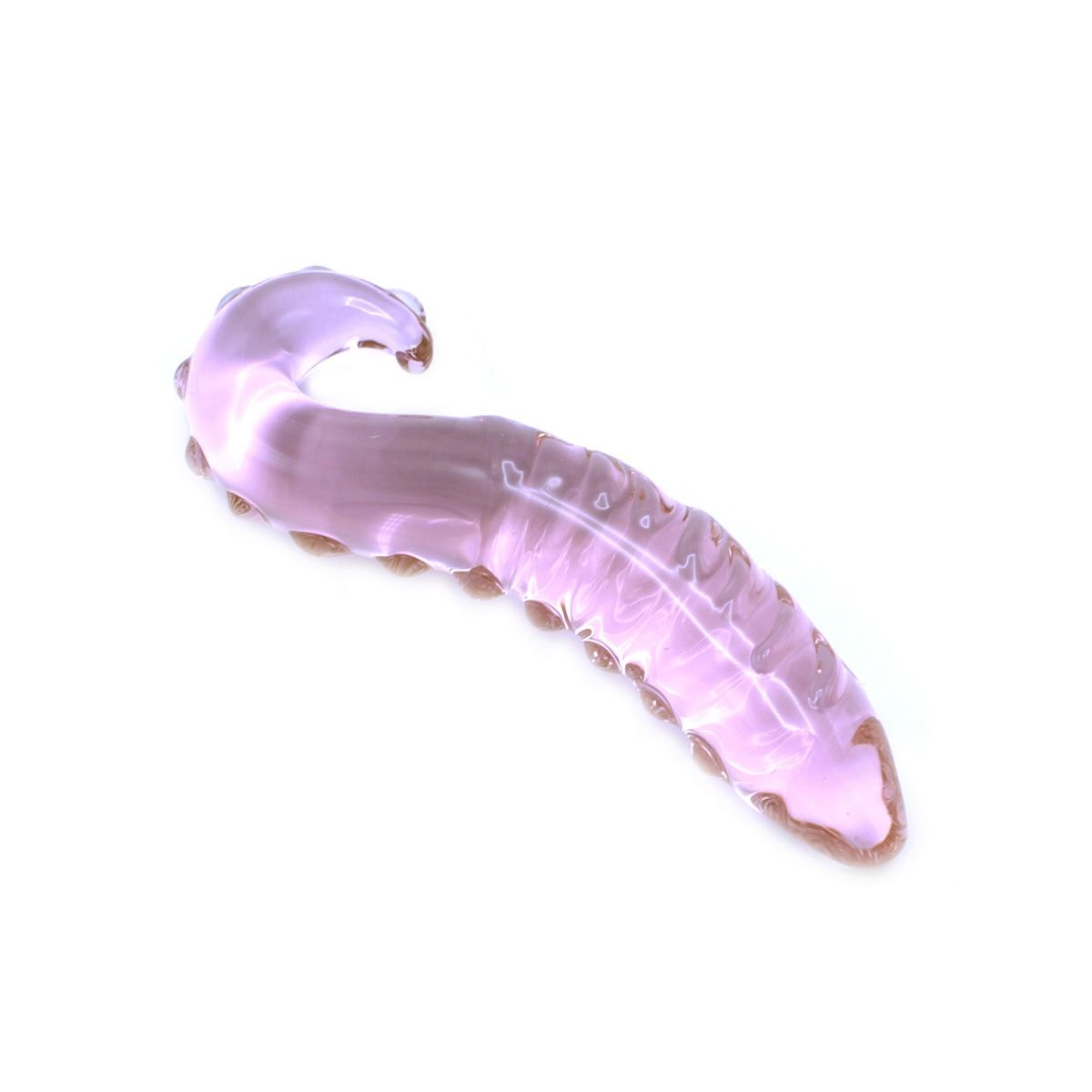 Glass Dildo Tentacle Pink
