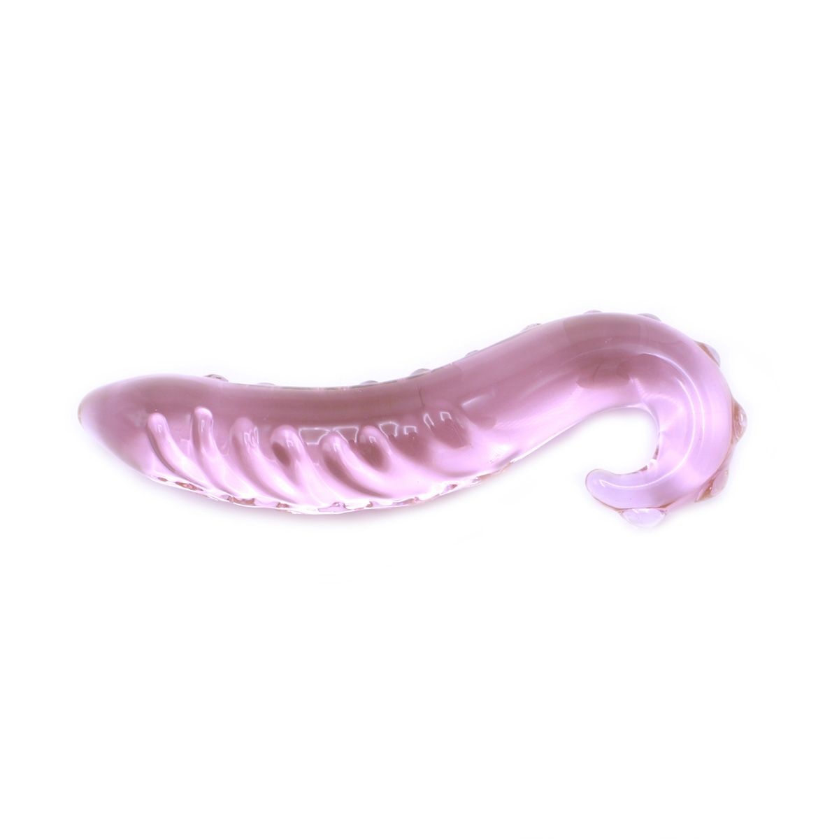 Glass Dildo Tentacle Pink
