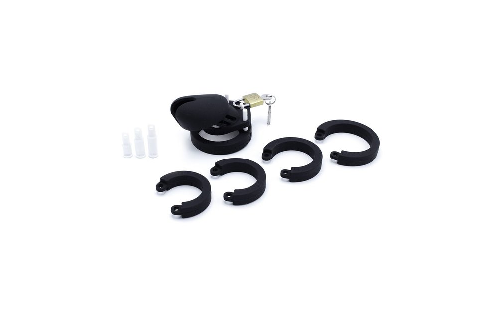 Adjustable Silicone Chastity Device - Comfort & Safety