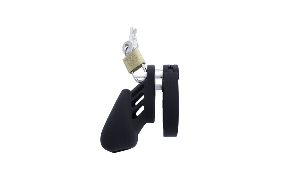 Adjustable Silicone Chastity Device - Comfort & Safety