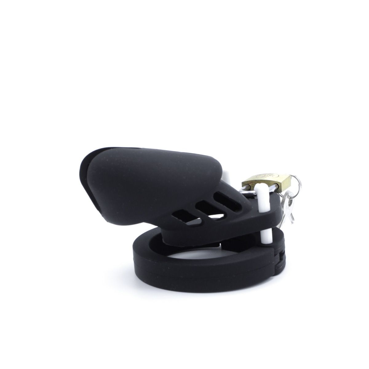 Adjustable Silicone Chastity Device - Comfort & Safety