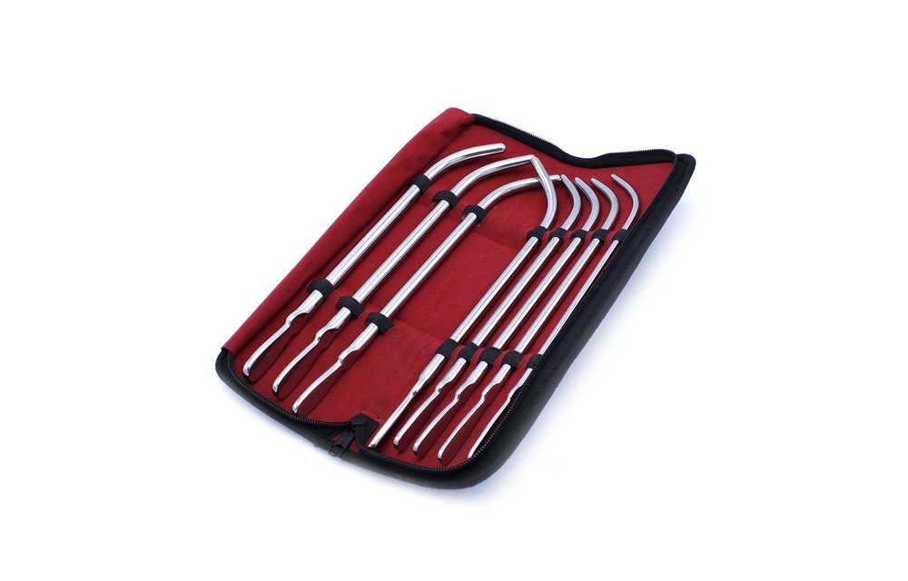 Van Buren Dilator Set Large | Stainless Steel Urethra Sounds