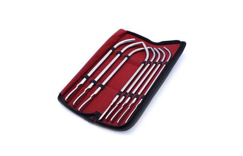 Van Buren Dilator Set Large | Stainless Steel Urethra Sounds