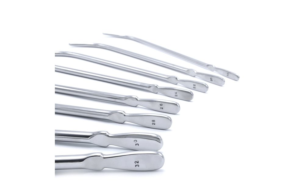 Van Buren Dilator Set Large | Stainless Steel Urethra Sounds