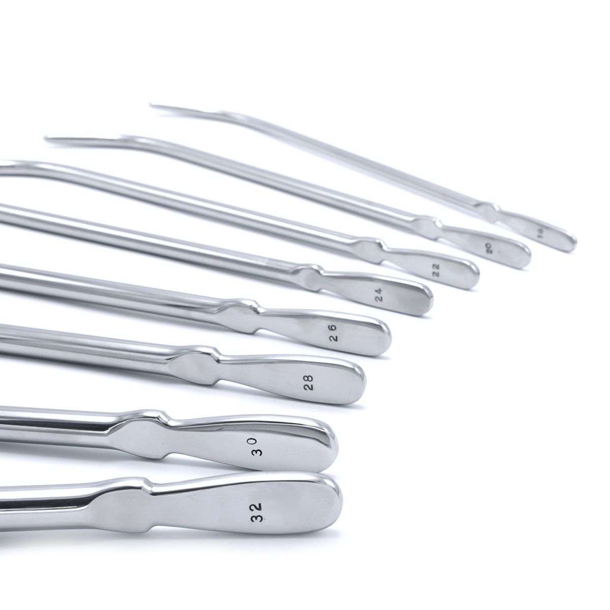 Van Buren Dilator Set Large | Stainless Steel Urethra Sounds
