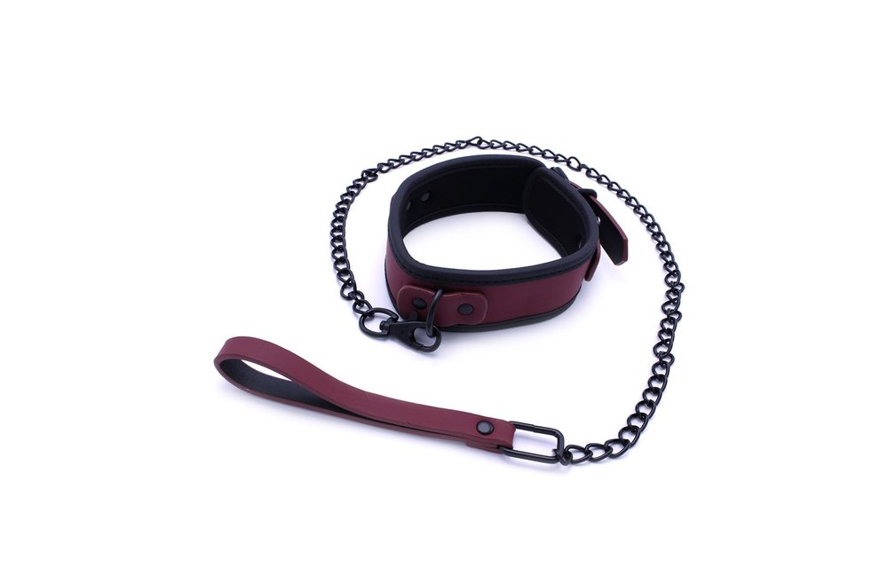 Luxueuze Bordeauxrode Bondage Set met Complete BDSM Koffer