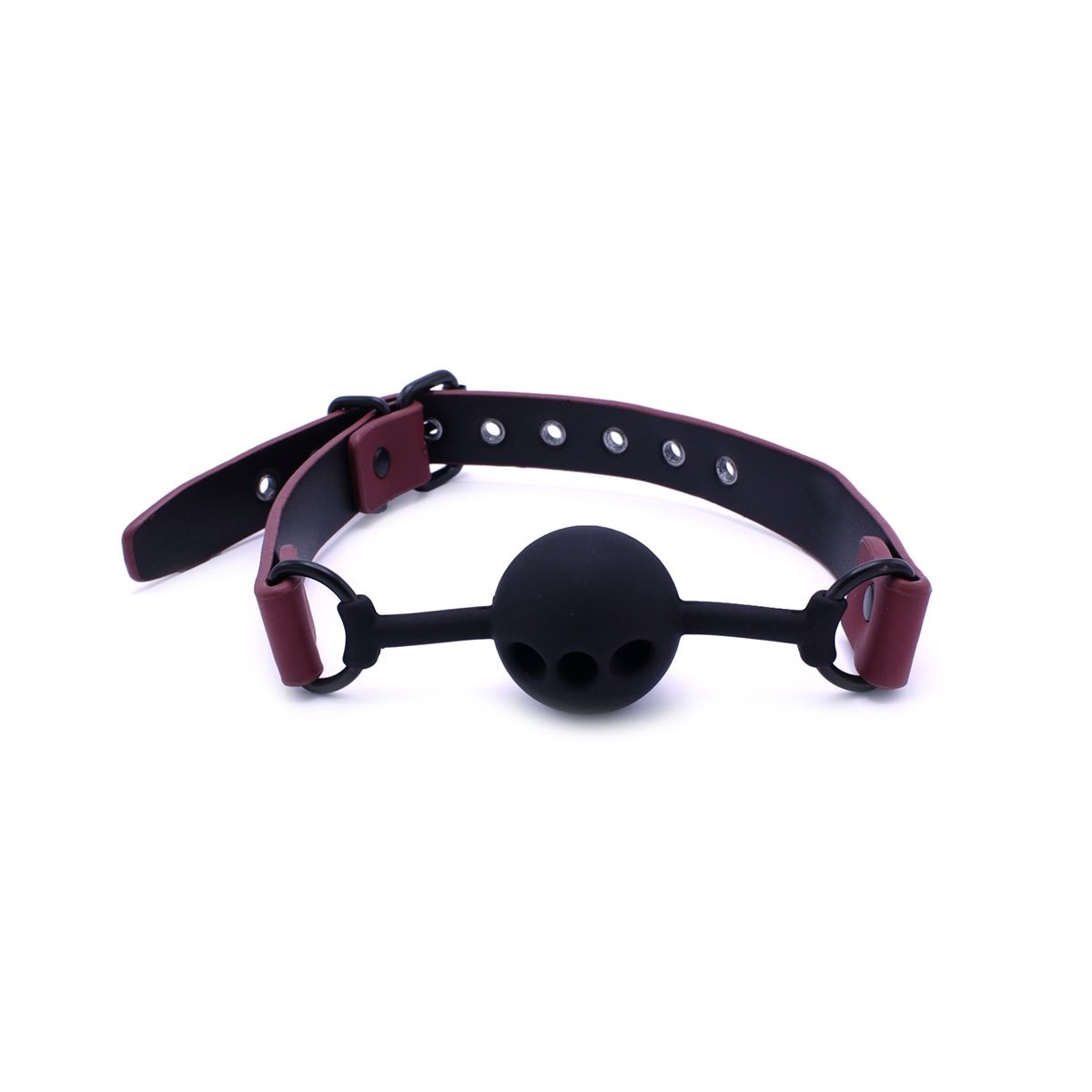 Luxueuze Bordeauxrode Bondage Set met Complete BDSM Koffer