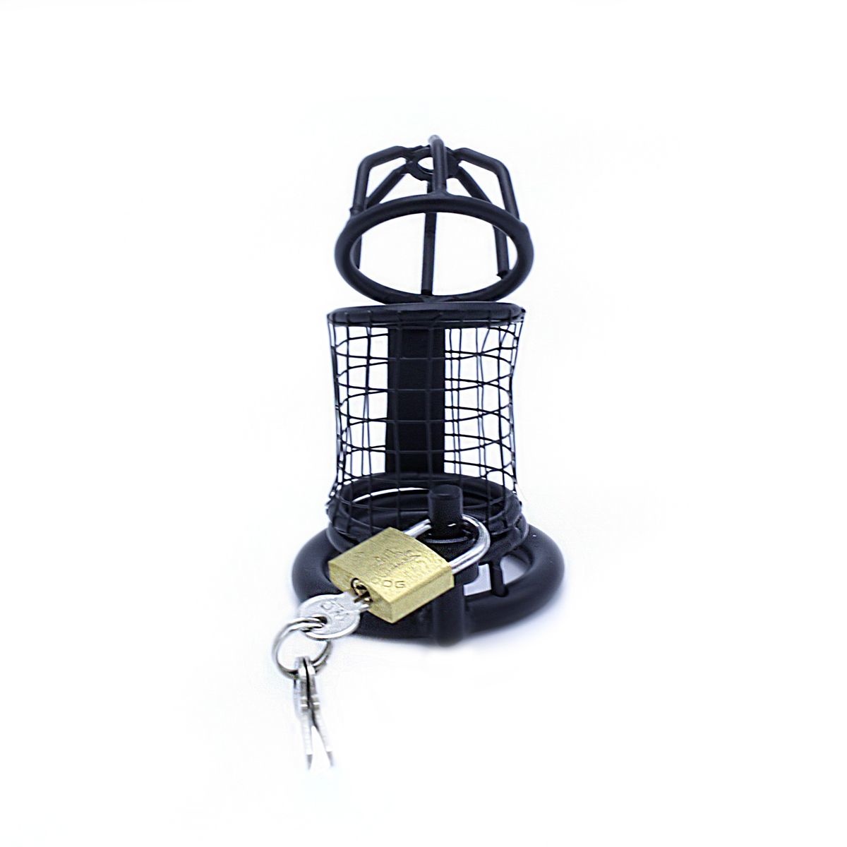 Black Squares Chastity Cage - Safe & Comfortable