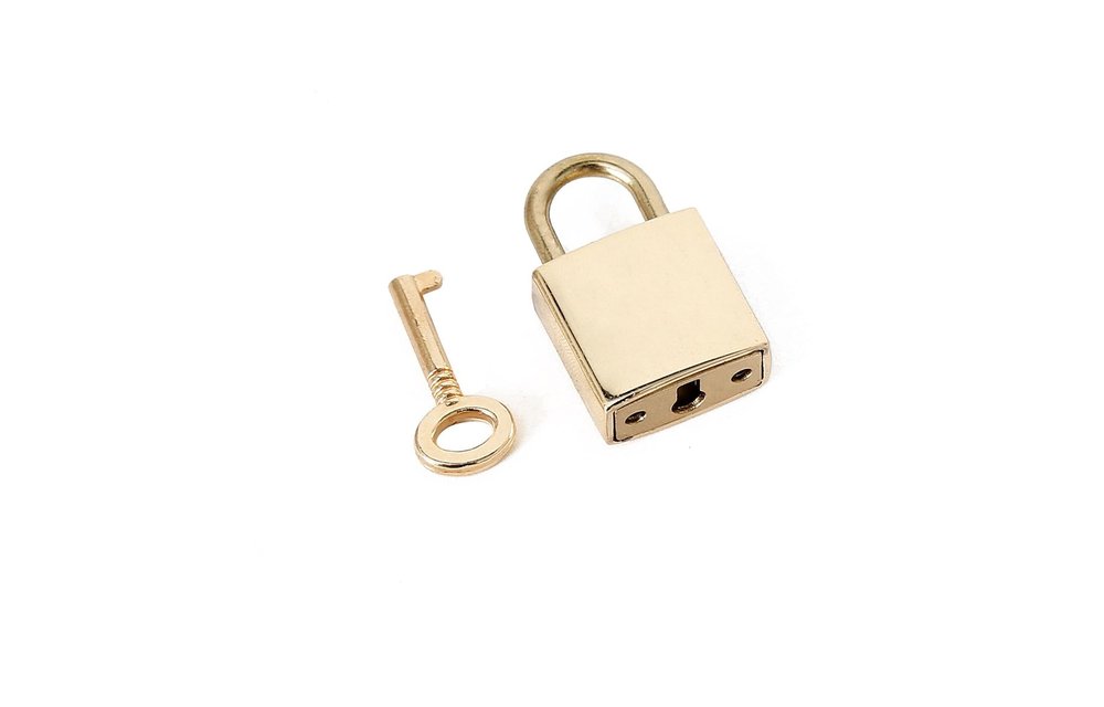 Schmaler goldrosa Kragen mit Reptilienprint – veganes PVC BDSM