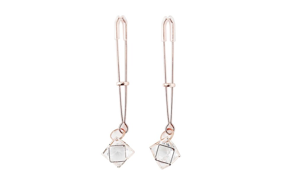 Nipple Clamps Rose Gold Prisma | Adjustable Sensation