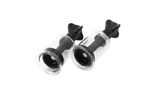 Koop 2 Twist Cups Zwart L 3.1 cm – Sterke Zuigkracht