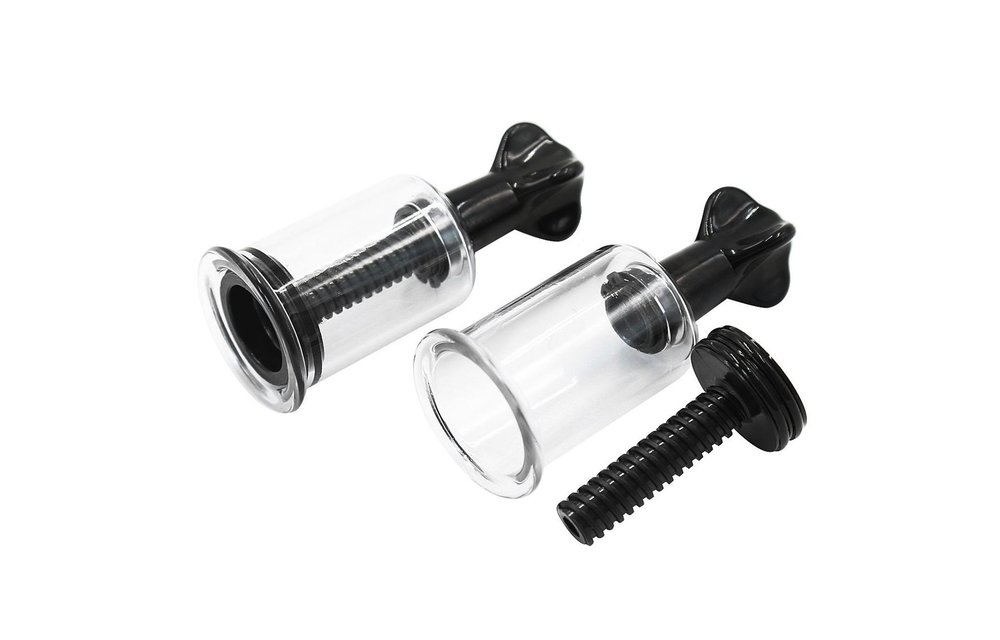 Koop 2 Twist Cups Zwart L 3.1 cm – Sterke Zuigkracht