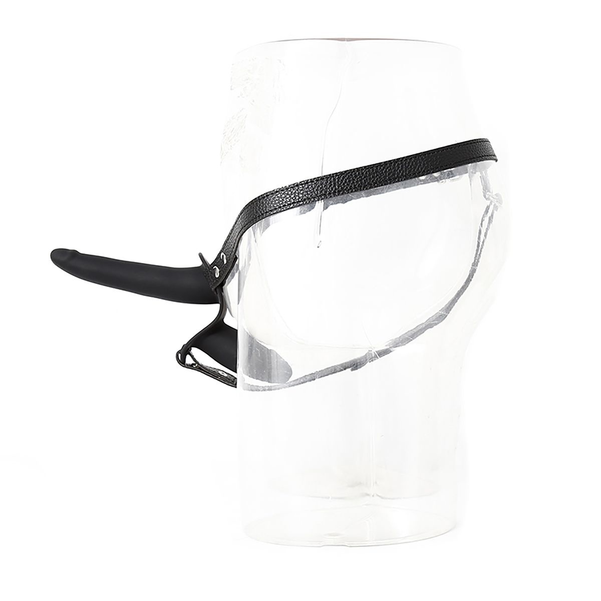 Double Penis Harness | Silicone Dildos & Vegan Leather Strap