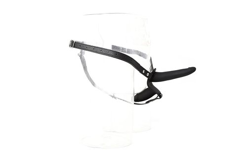 Double Penis Harness | Silicone Dildos & Vegan Leather Strap