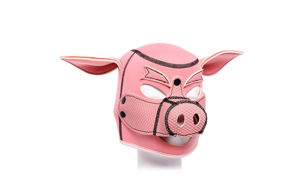 Pig Neoprene BDSM Hood – Comfortable & Breathable Mask