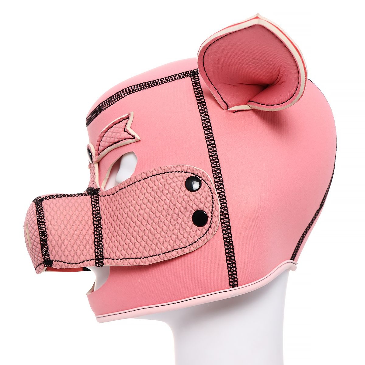 Varken Neopreen BDSM Kap – Comfortabel & Ademend Masker