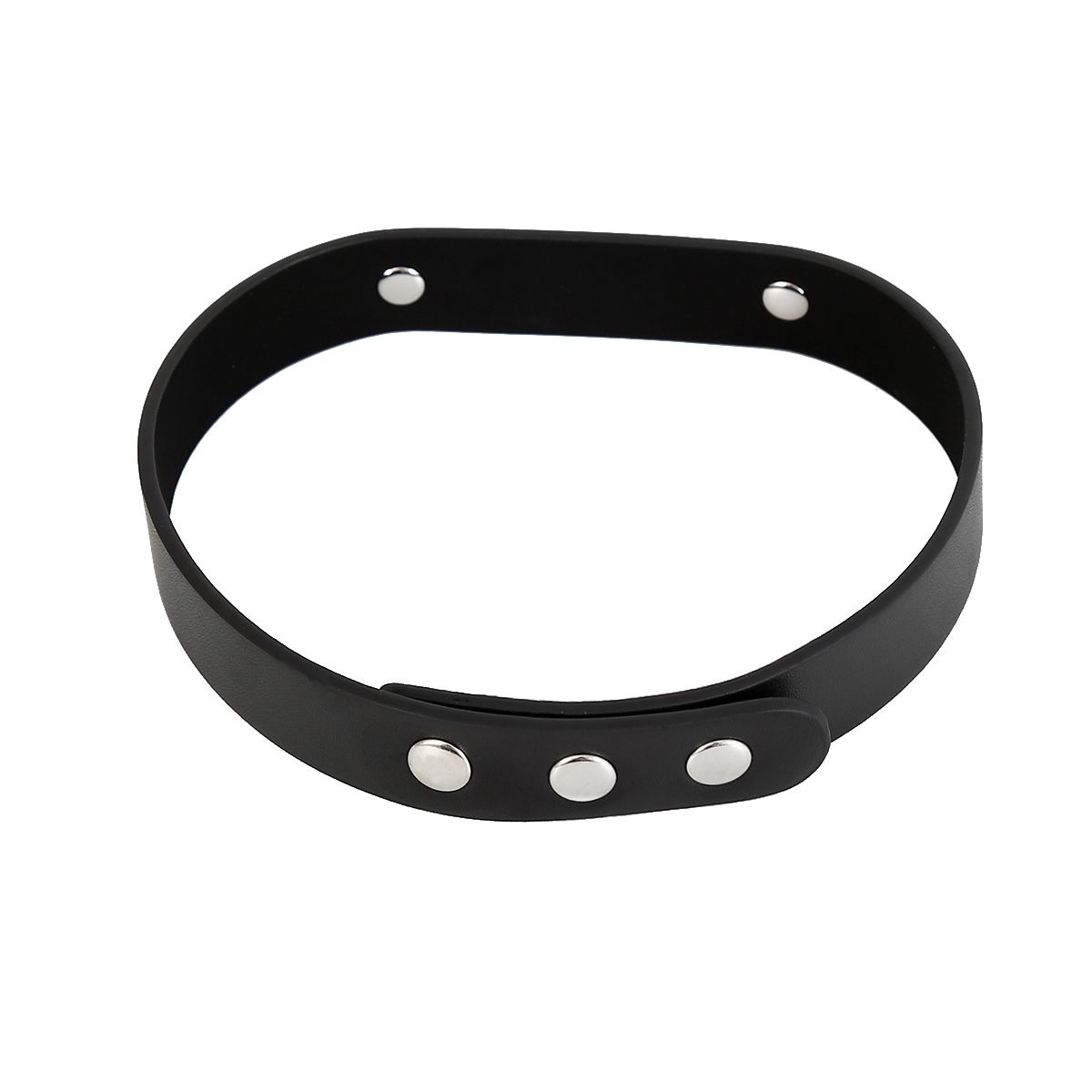 Hochwertiges PVC-Halsband mit SLAVE-Namensschild