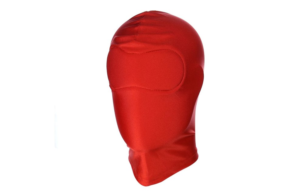 Zwart BDSM Kap Blind Masker | Comfortabel & Ademend Spandex