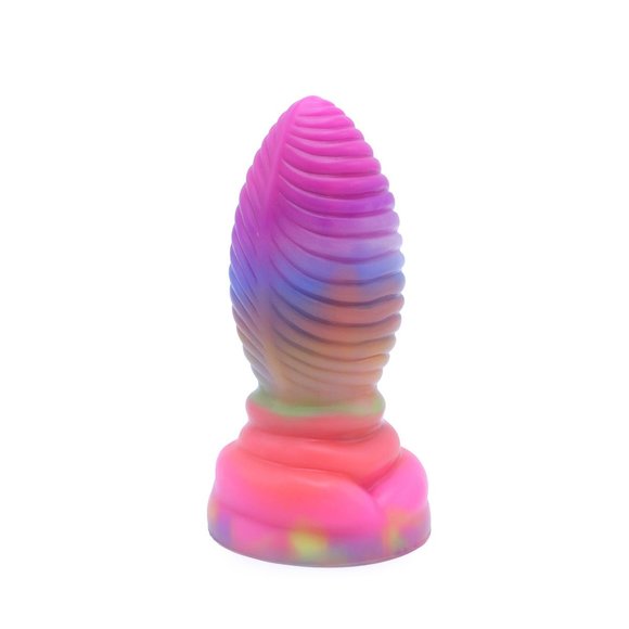 Monstar Fantasy Egg Glow In Dark Dildo 16.5 cm – Silicone