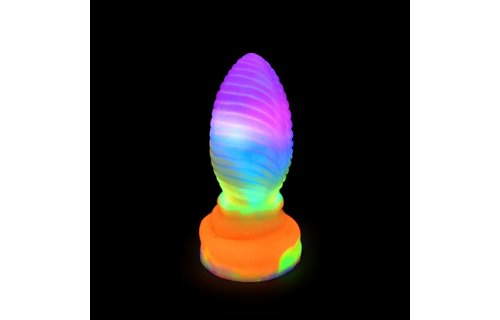 Monstar Fantasy Egg Glow In Dark Dildo 16.5 cm – Silicone