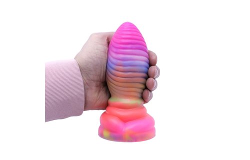 Monstar Fantasy Egg Glow In Dark Dildo 16.5 cm – Silicone