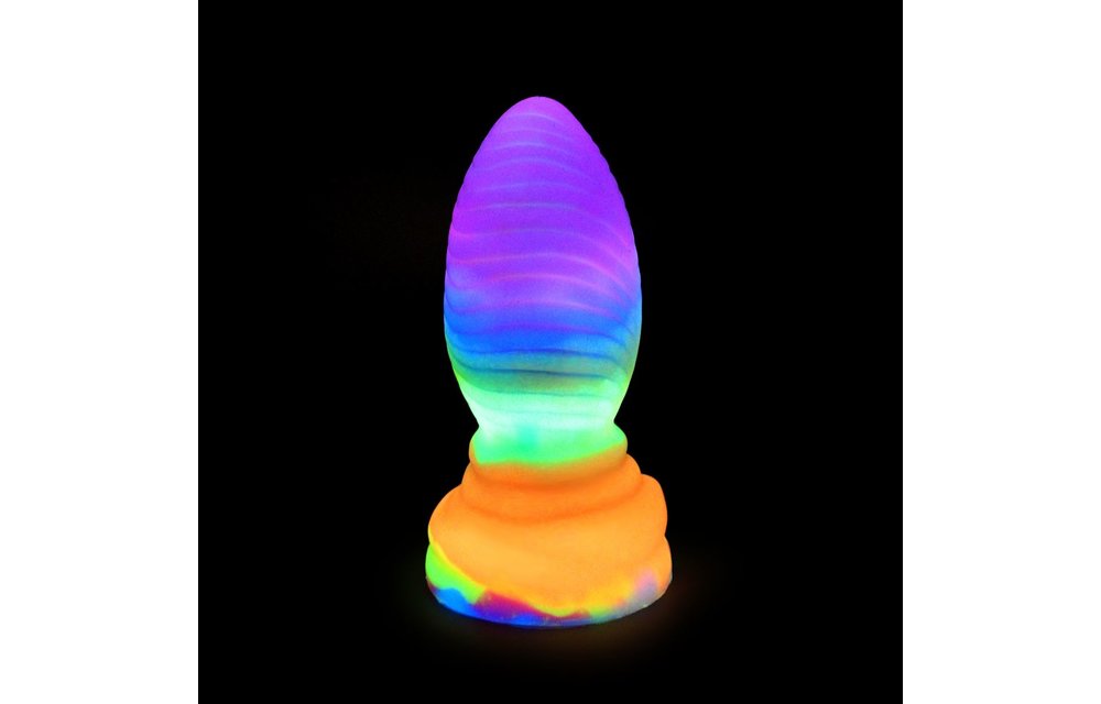 Monstar Fantasy Egg Glow In Dark Dildo 16.5 cm – Silicone