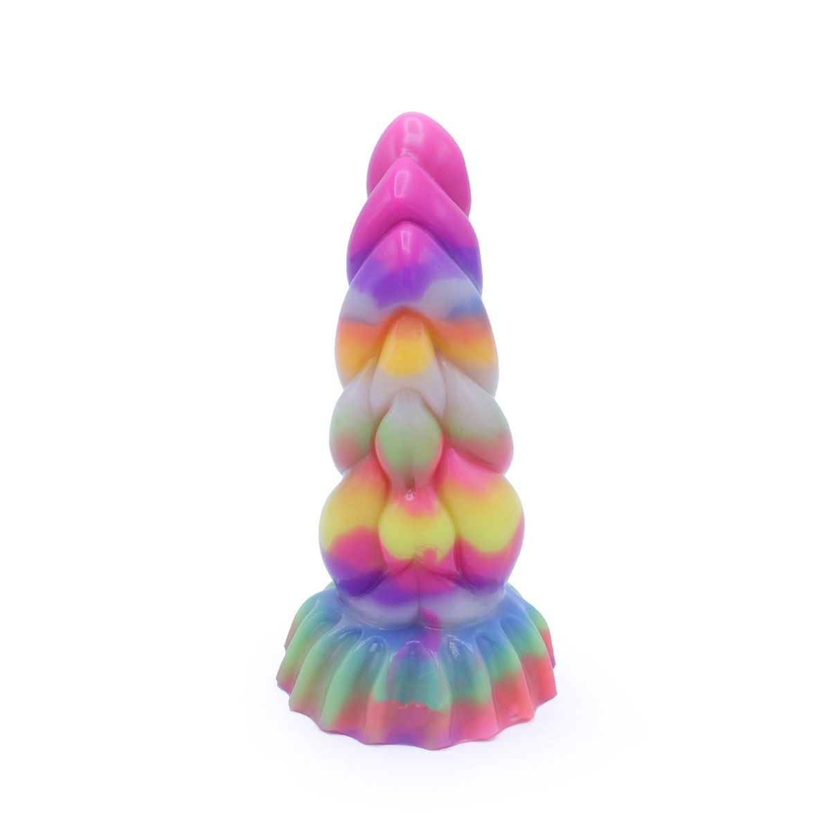Monstar Fantasy Swirl Glow Dildo 17 cm – Glow in the Dark