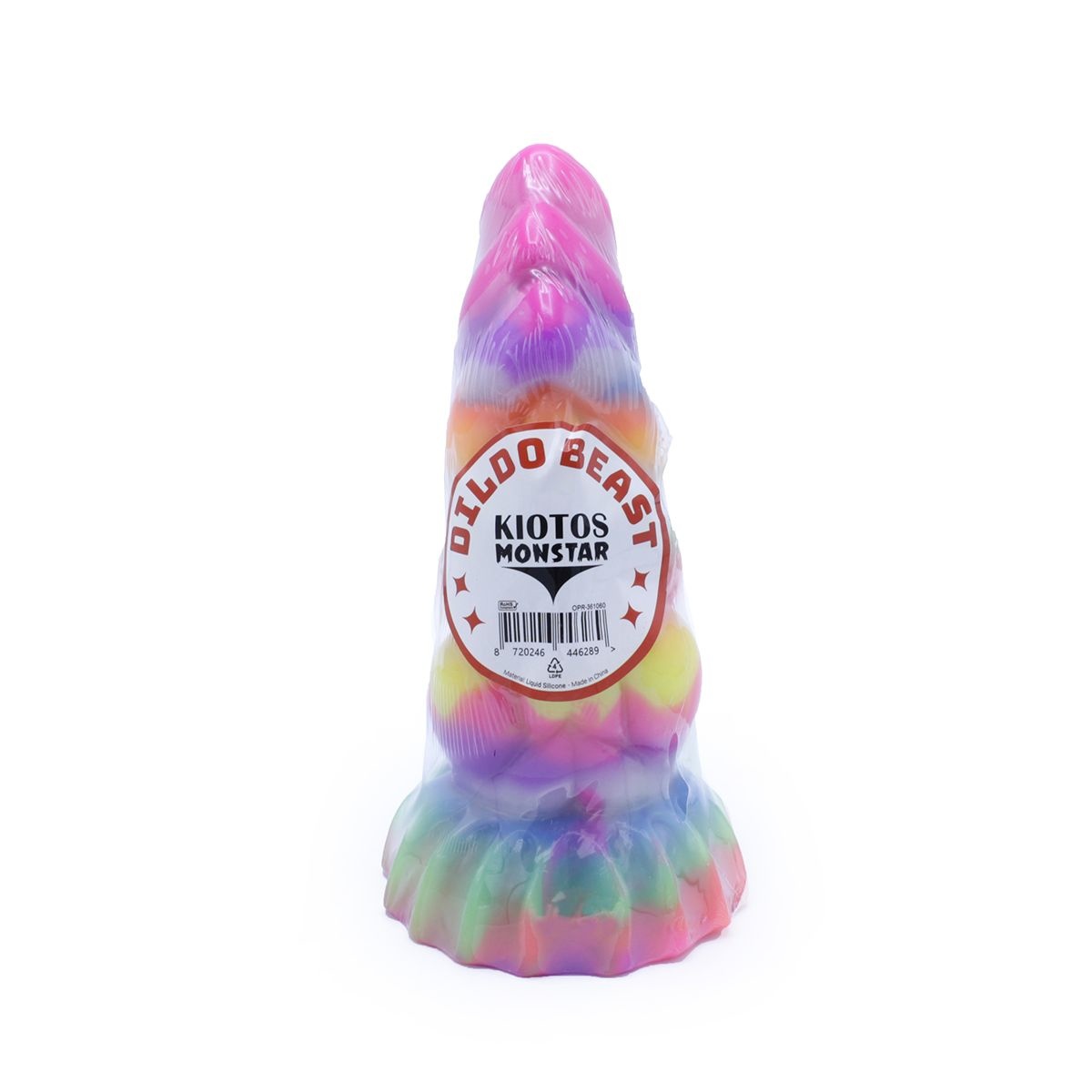 Monstar Fantasy Swirl Glow Dildo 17 cm – Glow in the Dark