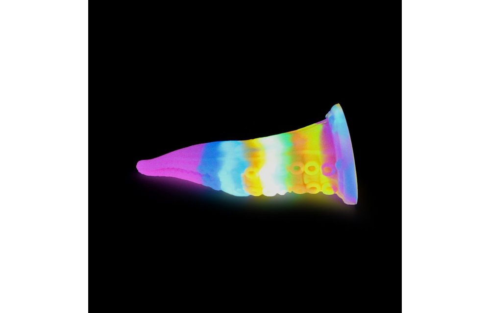 Dildo Monstar Fantasy Tongue Glow 22 cm – Glow in the Dark