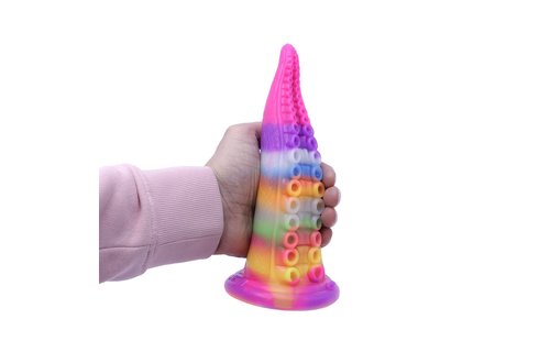 Dildo Monstar Fantasy Tongue Glow 22 cm – Glow in the Dark