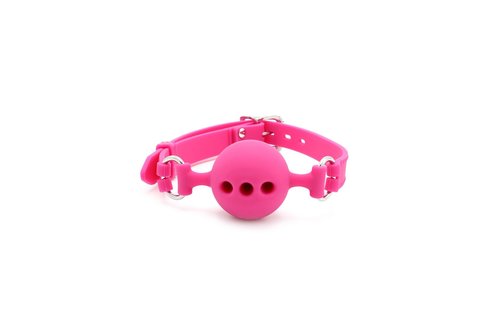 Ball Gag with Holes Silicone