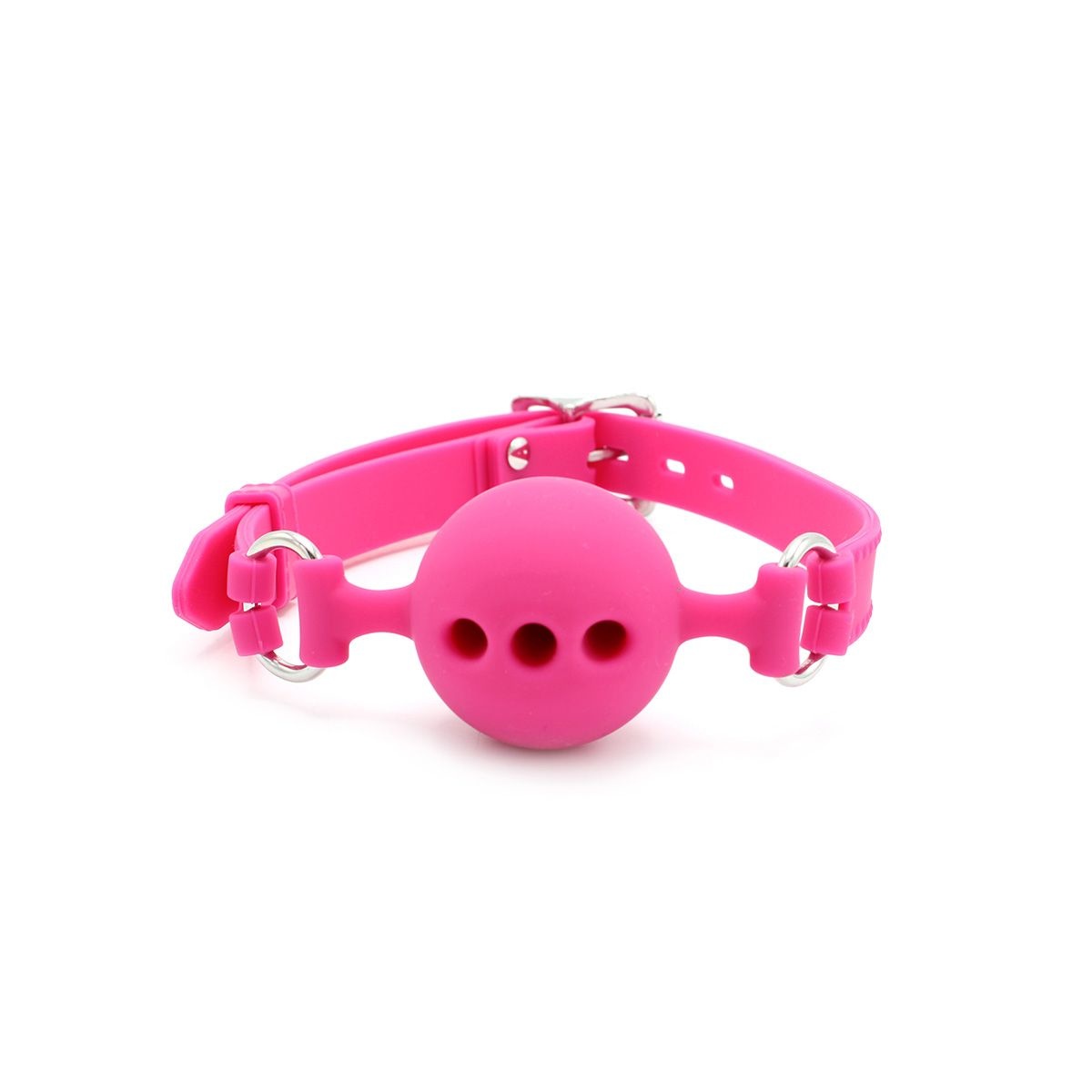Ball Gag with Holes Silicone