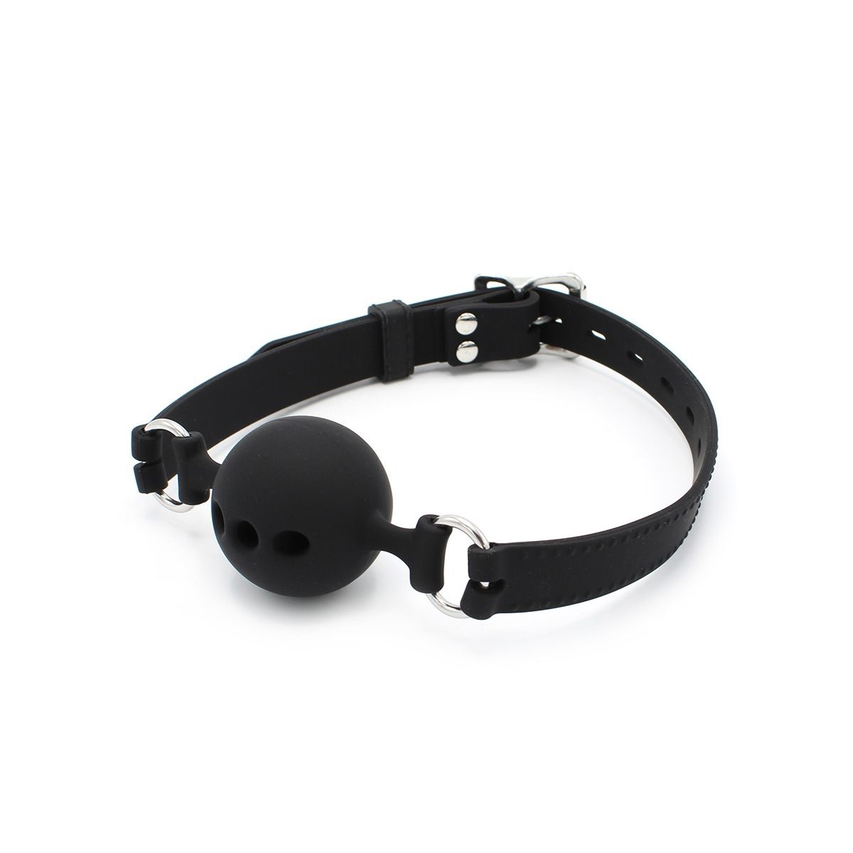Ball Gag with Holes Silicone