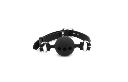 Ball Gag mit Löchern Silikon