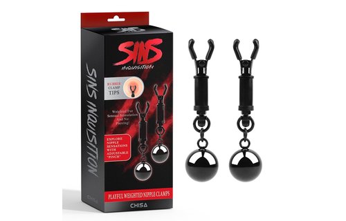 Sins Inquisition Playful Verzwaarde Tepelklemmen