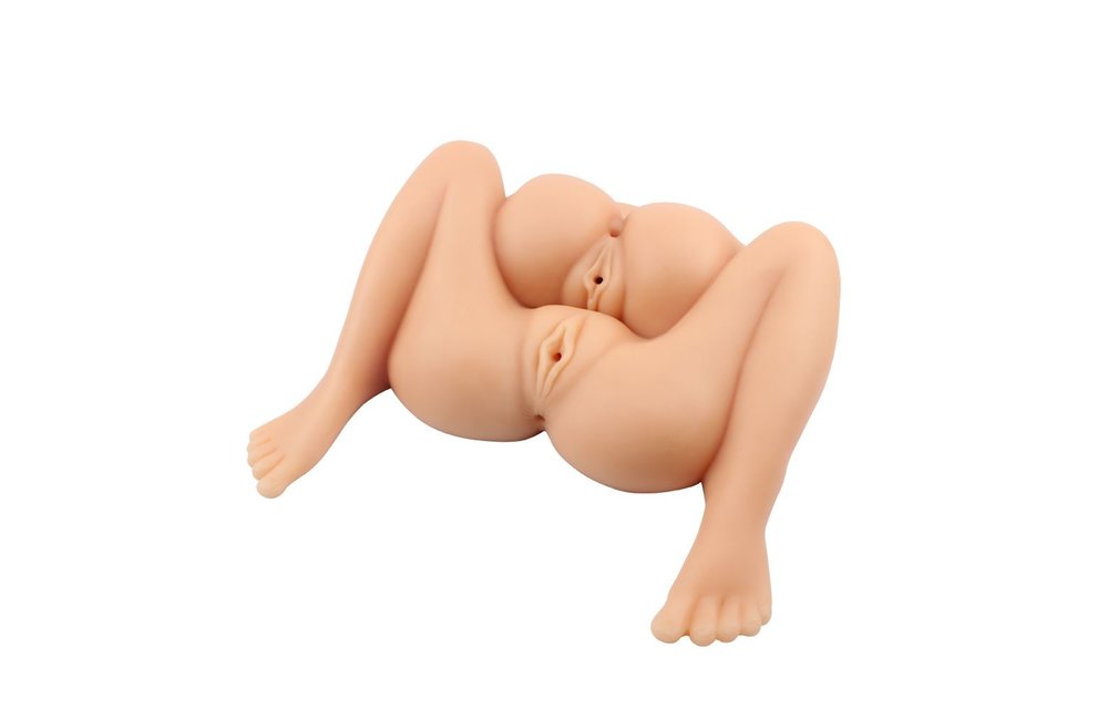 Neuk Me Allebei Masturbator – 3D Threesome Play Doll