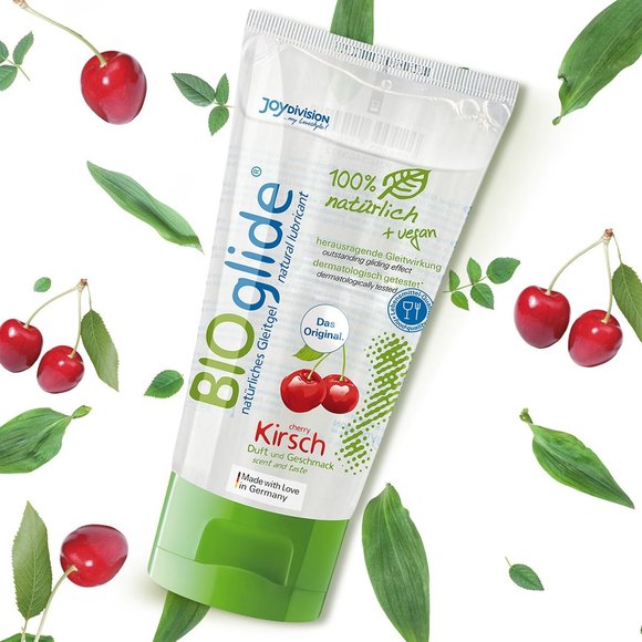 BIOglide Cherry Lubricant 80ml - Natural & Vegan