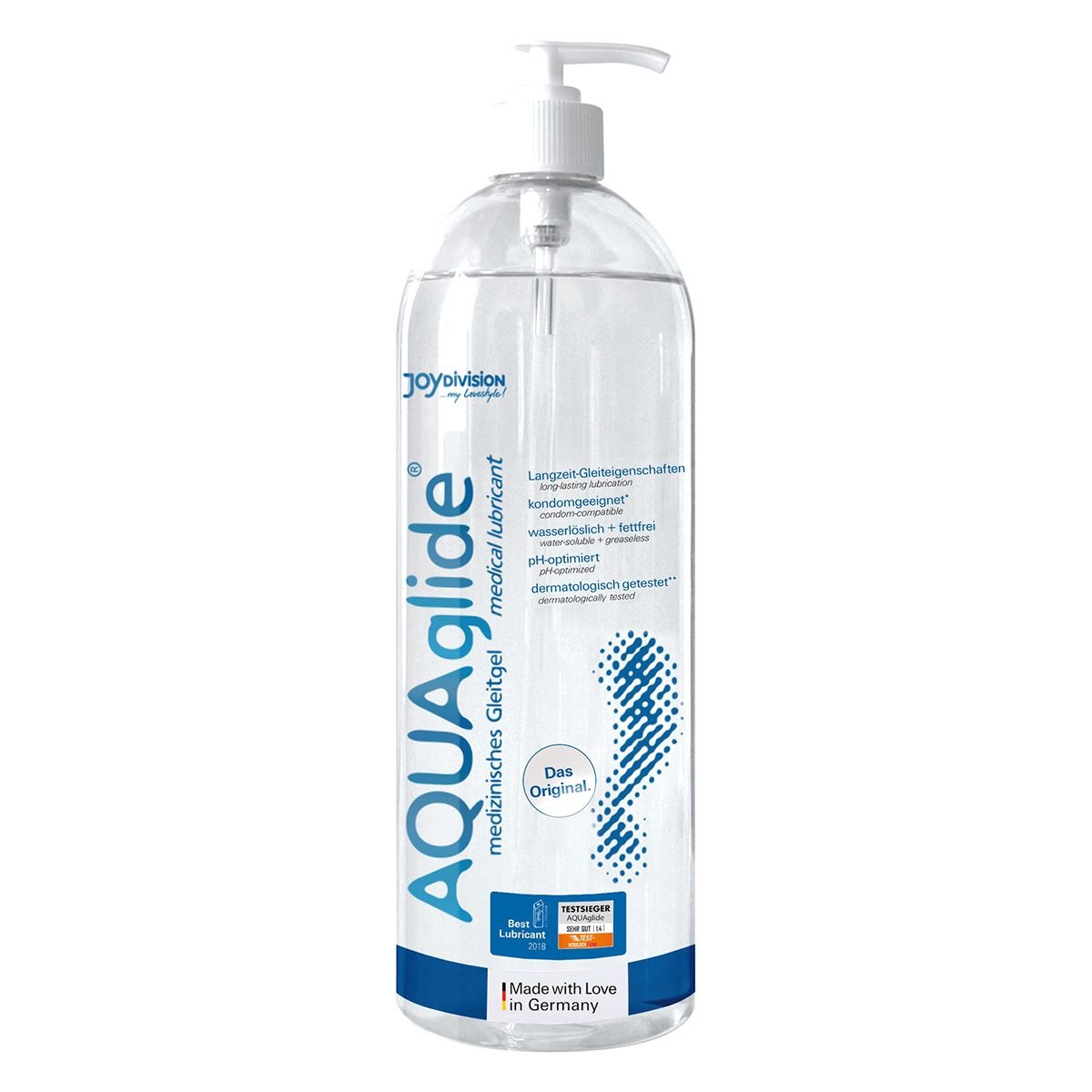 AQUAglide Neutral Gleitmittel 1000 ml – Premium, hautfreundlich
