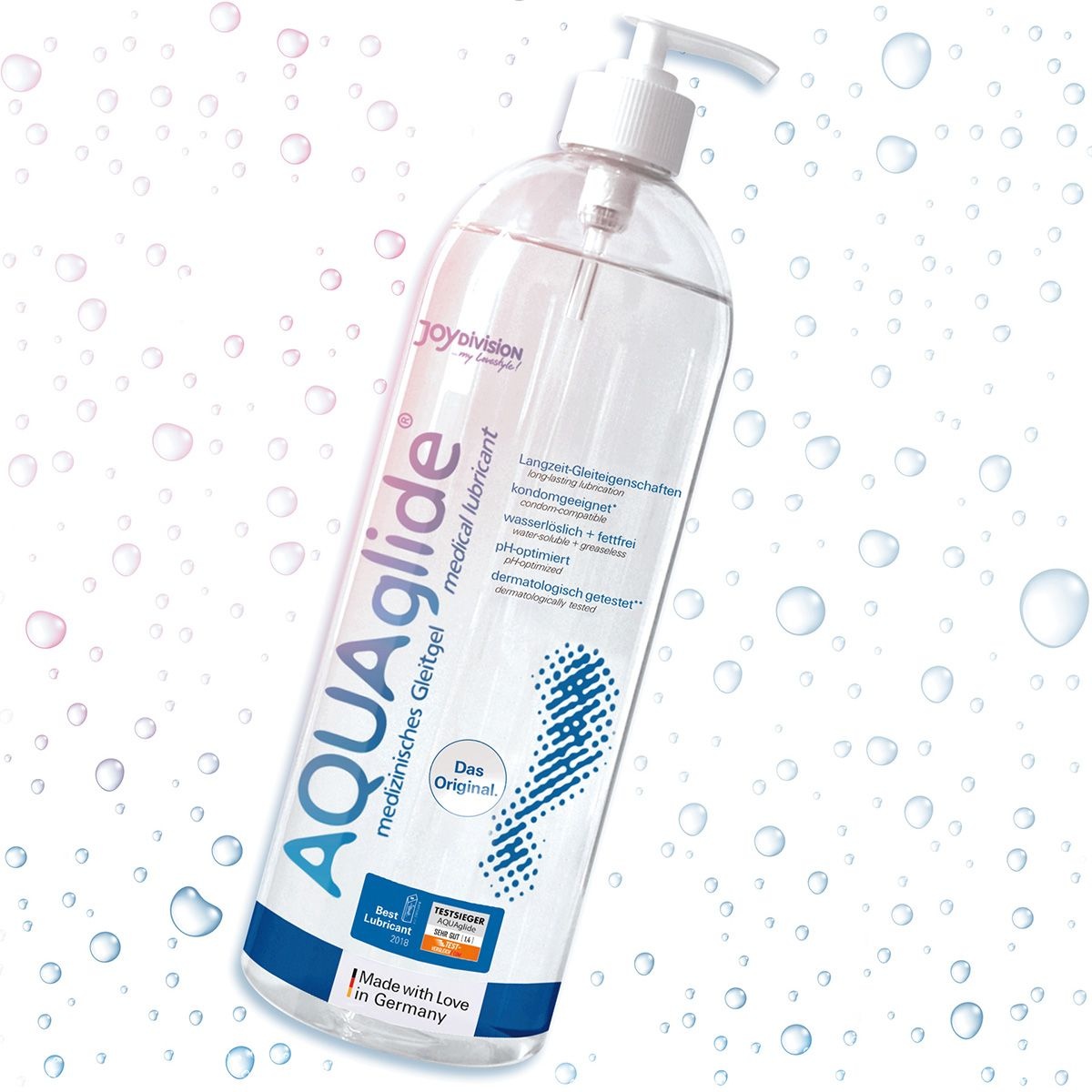 AQUAglide Neutral Gleitmittel 1000 ml – Premium, hautfreundlich